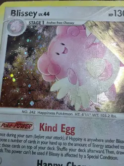 HP Pokemon TCG - Blissey 5/123 - Holo Rare - Mysterious Treasures - Image 4