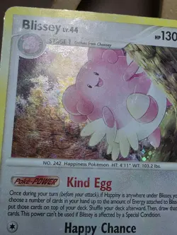 HP Pokemon TCG - Blissey 5/123 - Holo Rare - Mysterious Treasures - Image 5