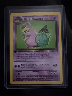 Pokemon TCG Dark Slowbro 29/82 1st Edition Team Rocket - Near Mint Condition! - Image 1