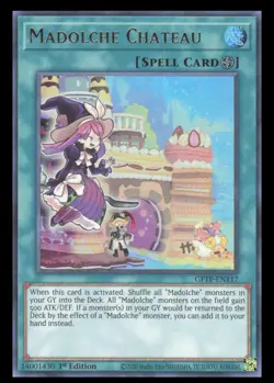 Yu-gi-oh Madolche Chateau Ghosts From the Past #GFTP-EN117 Holo 2020 ,1st Ed - Image 1