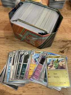 Cheap Pokemon Card Bulk Bundle Joblot 1kg Mixed Set SWSH & S&V Kids Play Gift 🎁 - Image 1