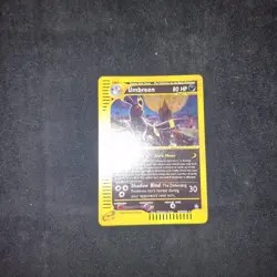 Umbreon Holo Aquapolis NM eng Holo Rare H29/H32 Vintage Pokemon Card - Image 1