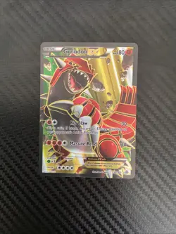 Groudon EX (150 Full Art) 150/160 XY - Primal Clash Holo Pokemon Card 150/160 LP - Image 1