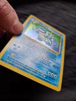 BLASTOISE 2/102 Holo Pokemon Base Set 1 Card Vintage 1999 - Image 2