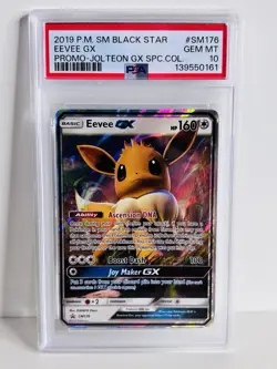 Pokemon TCG Pokemon SM174 Eevee GX SM174 Holo Pokemon PSA 10 - Image 1