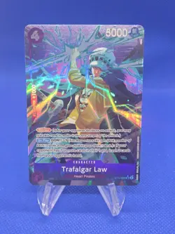 One Piece Premium Booster The Best PRB Trafalgar Law ST10-010 Alternate Alt Art - Image 1