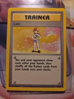 Lass - 75/102 - Pokemon Base Set Unlimited Rare Card WOTC NM WOW LOOK BEST PRICE - Image 1