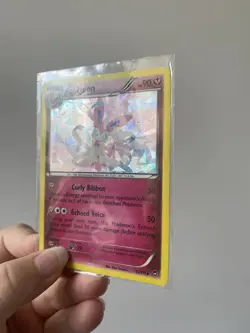 🩷 Sylveon - 72/111 - Cracked Ice Holo - XY Furious Fists - Pokemon TCG Card - Image 3