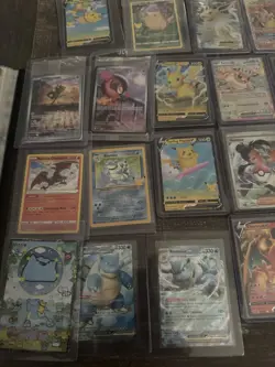 Pokemon TCG Card Lot Charizard Pikachu Blastoise V EX Full Art Graded Foil - Image 3