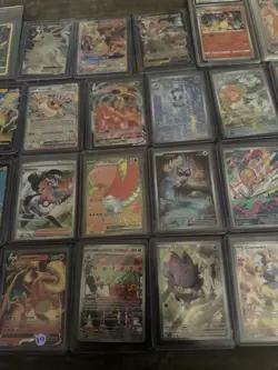 Pokemon TCG Card Lot Charizard Pikachu Blastoise V EX Full Art Graded Foil - Image 4