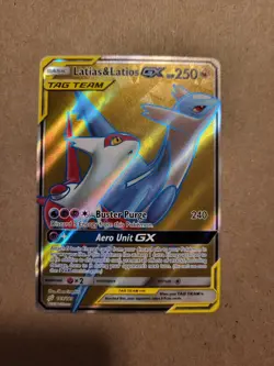 Pokemon Latias & Latios GX Team Up Holo Full Art Ultra Rare Card #169/181 - Image 1