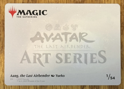 MTG: Avatar: The Last Airbender Art Card, Aang, the Last Airbender 1/54 - Image 2
