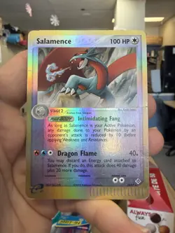 Salamence 19/97 - Pokemon TCG Ex Dragon Reverse Holo Rare Card - Image 1