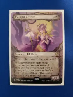 MTG Twilight Diviner Showcase Lorwyn Eclipsed Regular Card NM - Image 1