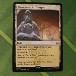Abandoned Air Temple Avatar MTG NM - Image 1