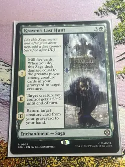 Kraven’s Last Hunt Mtg Spider-Man Magic The Gathering - Image 3