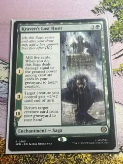 Kraven’s Last Hunt Mtg Spider-Man Magic The Gathering - Image 4
