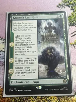 Kraven’s Last Hunt Mtg Spider-Man Magic The Gathering - Image 5