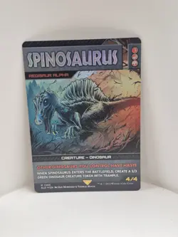 [1x] Spinosaurus - Regisaur Alpha - Foil Near Mint, English Secret Lair MTG Magi - Image 1