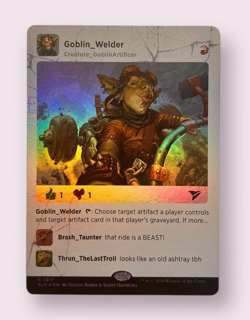 MTG Goblin Welder (Rainbow Foil) | Secret Lair Drop NM - Image 1