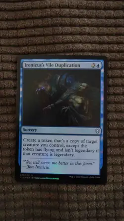 Magic: the Gathering / MtG Foil Irenicus's Vile Duplication x1 Baldur's Gate - Image 1