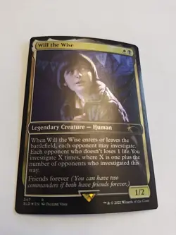 Will the Wise Secret Lair: Stranger Things Foil Finish, LP/NM Condition - Image 2