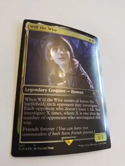 Will the Wise Secret Lair: Stranger Things Foil Finish, LP/NM Condition - Image 3