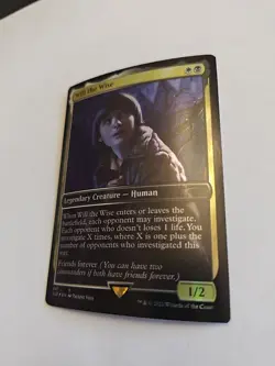 Will the Wise Secret Lair: Stranger Things Foil Finish, LP/NM Condition - Image 4