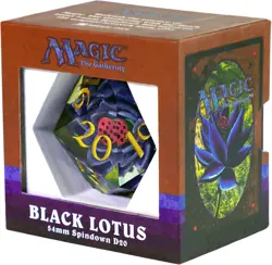 Sirius Dice Black Lotus DIE 54mm Spindown Magic the Gathering D20 JUMBO DICE - Image 1