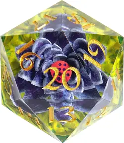 Sirius Dice Black Lotus DIE 54mm Spindown Magic the Gathering D20 JUMBO DICE - Image 2