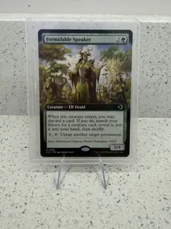 Magic the Gathering MTG - 1 x Formidable Speaker - Lorwyn Eclipsed - NM - Image 1