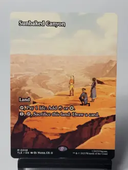 MTG - Avatar: The Last Airbender Eternal - Sunbaked Canyon - Borderless - Image 1