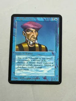 MTG Prodigal Sorcerer Alpha Magic the Gathering - Image 1