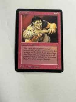 MTG Gray Ogre Alpha Magic the Gathering - Image 1