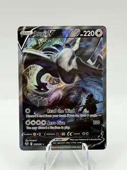 Lugia V Alt Art 186/195 Pokemon TCG Silver Tempest Near Mint Alternate Art - Image 1