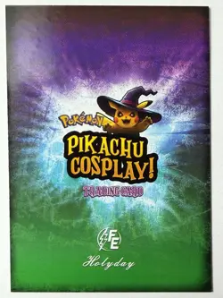 Warcraft (Pikachu) #E29 - Purple Holo Box Hit Electric Pikachu Cosplay - Pokemon - Image 2