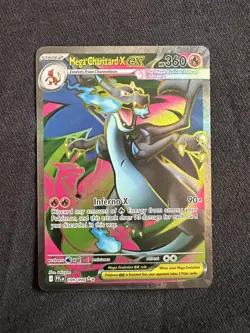 Mega Charizard X EX 109/094 - Phantasmal Flames | Near Mint Pokemon TCG - Image 1