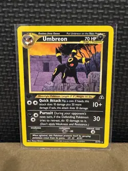 2001 Pokemon Neo Discovery - Umbreon - 1st Edition Ungraded 32/75 - Image 1