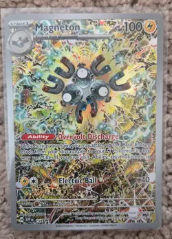 Magneton 159 Pokemon Sv:08 Surging Sparks Black Star Promo Holo - Image 1