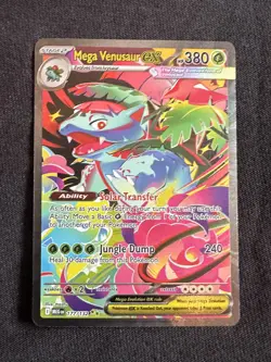 Pokemon TCG Mega Venusaur EX Mega Evolution 177/132 NM Condition - Image 1