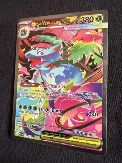 Pokemon TCG Mega Venusaur EX Mega Evolution 177/132 NM Condition - Image 3