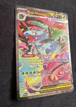 Pokemon TCG Mega Venusaur EX Mega Evolution 177/132 NM Condition - Image 4