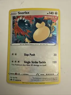 Pokemon TCG - Snorlax SWSH119 Holo Rare - SWSH Chilling Reign Promos - NM - Image 1