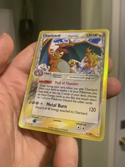 Charizard (Delta Species) 4/100 Crystal Guardians Holo Pokemon TCG MP - Image 5