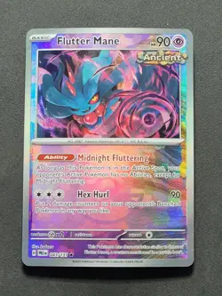 Flutter Mane 043/131 Poke Ball Pattern Prismatic Evolutions Pokemon TCG - Image 1
