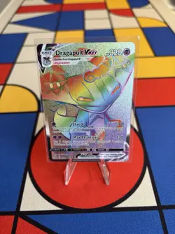 Dragapult VMAX Secret Rare 197/192 SWSH Rebel Clash Holo Pokemon TCG NM - Image 1
