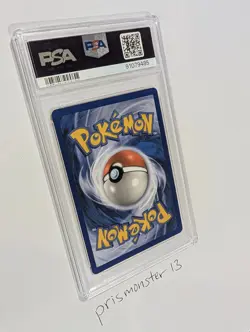 2002 Pokemon Dark Houndoom Neo Destiny Holo #7 PSA 8 - Image 4