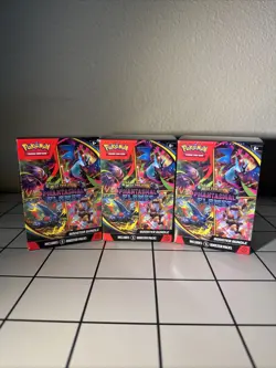 Pokemon TCG: Phantasmal Flames Factory Sealed Booster Bundle LOT OF 3 - Image 1