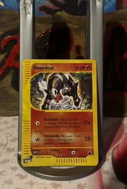 Houndour 66/144 Reverse Holo Skyridge Pokemon TCG Heavy Play HP/DMG Fast Ship - Image 1