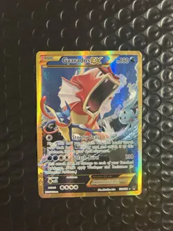 Pokemon TCG Gyarados EX Full Art Secret Rare Holo Breakpoint 123/122 English - Image 1